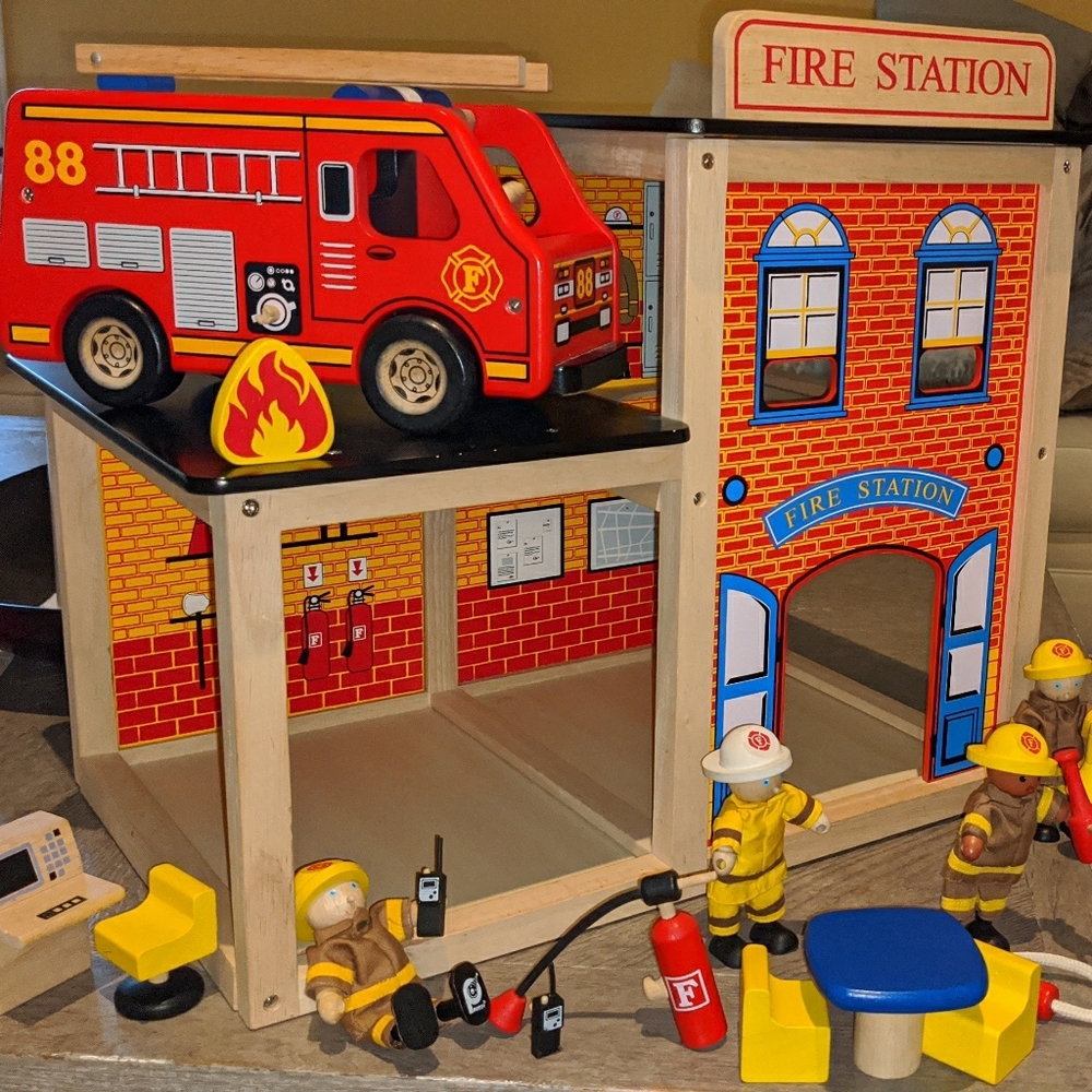 Pottery barn kids fire station
